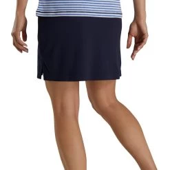 FootJoy Women's Knit Skort -Golf Club footjoy womens knit skort navy 03 75119.1673906119