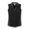 FootJoy Women's Open Placket Sleeveless Polo 1 FootJoy Women's Open Placket Sleeveless Polo -Golf Club footjoy womens open placket sleeveless polo black 01 79463.1673285373