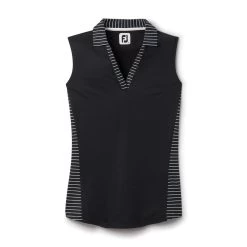 FootJoy Women's Open Placket Sleeveless Polo