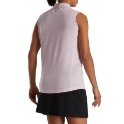 FootJoy Women's Open Placket Sleeveless Polo -Golf Club footjoy womens open placket sleeveless polo pink 02 09981.1673285466