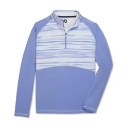 FootJoy Women's Watercolor Half-Zip Mid-Layer 19 FootJoy Women's Watercolor Half-Zip Mid-Layer -Golf Club footjoy womens watercolor half zip mid layer violet 01 25719.1676593811