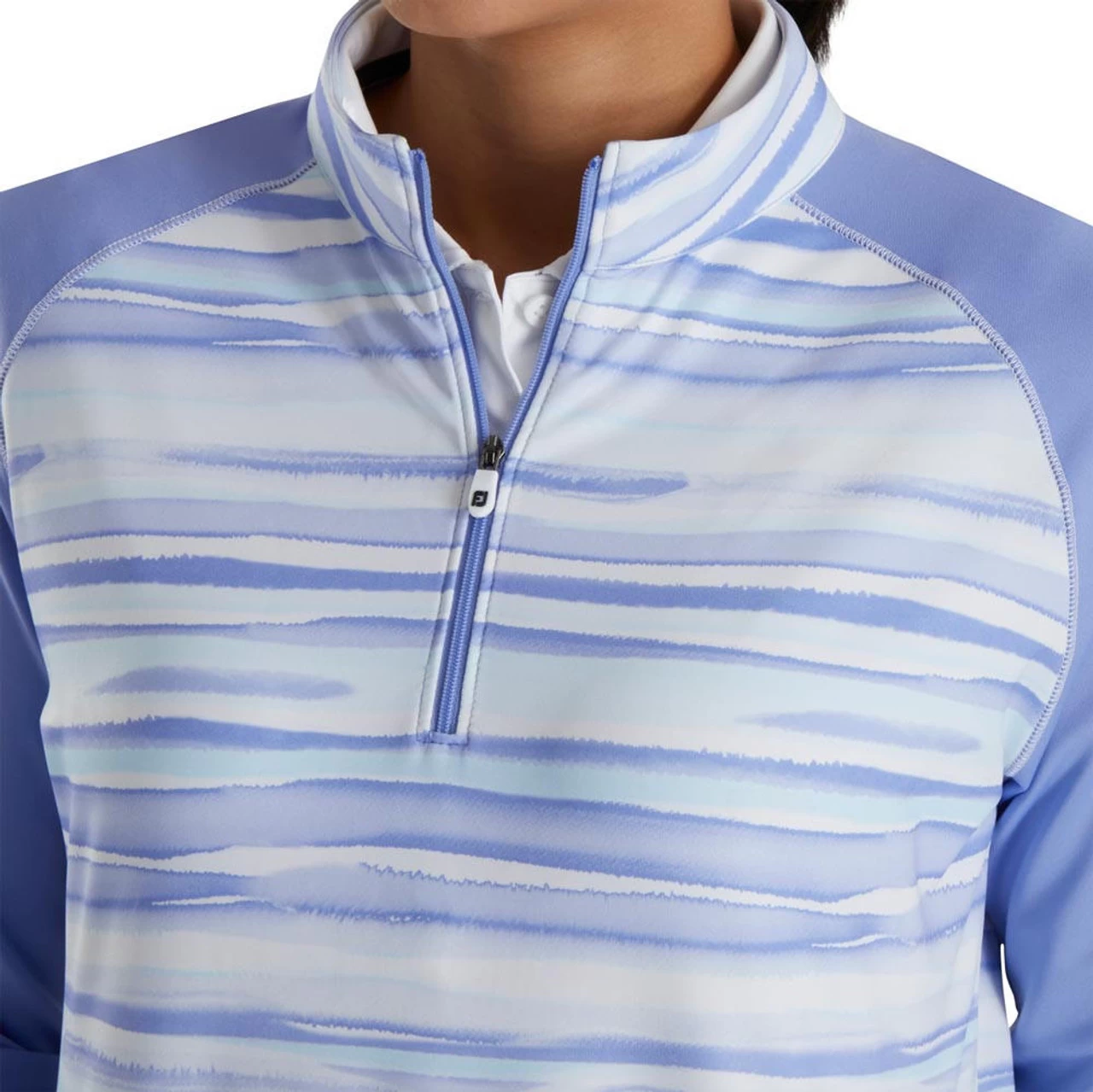 FootJoy Women's Watercolor Half-Zip Mid-Layer 9 FootJoy Women's Watercolor Half-Zip Mid-Layer - Image 7