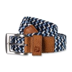 FootJoy Woven Belt -Golf Club footjoy woven belt navy light blue white 01 91938.1635363456