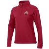 NCAA Women's Relax 1/4 Zip - Ohio State University -Golf Club gear for sports ncaa womens relax 1 4 zip ohio state university classic red 01 16772.1629318396