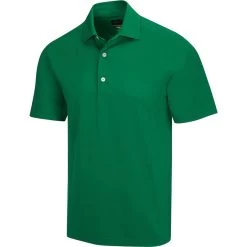 Greg Norman Freedom Micro Pique Polo -Golf Club greg norman freedom micro pique polo evergreen 01 74497.1638564523