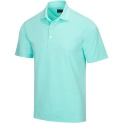 Greg Norman Freedom Micro Pique Polo -Golf Club greg norman freedom micro pique polo seafoam blue 01 82427.1638564523