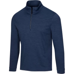 Greg Norman Utility 1/4 Zip -Golf Club greg norman utility 1 4 zip navy heather 01 78188.1642694899