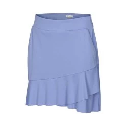 Greg Norman Women's Crossover Flounce Pull-On Skort -Golf Club greg norman womens crossover flounce pull on skort sweet iris 01 85798.1644351740
