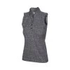 Greg Norman Women's Heathered Dot Sleeveless Polo 2 Greg Norman Women's Heathered Dot Sleeveless Polo -Golf Club greg norman womens heathered dot sleeveless polo black 01 00664.1651765028