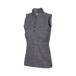 Greg Norman Women's Heathered Dot Sleeveless Polo