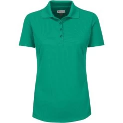 Greg Norman Women's Short Sleeve Protek Micro Pique Polo -Golf Club greg norman womens short sleeve protek micro pique polo emerald 01 67806.1633463944