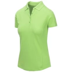 Greg Norman Women's Short Sleeve Protek Micro Pique Polo -Golf Club greg norman womens short sleeve protek micro pique polo lime green 01 45575.1633463944