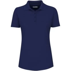 Greg Norman Women's Short Sleeve Protek Micro Pique Polo -Golf Club greg norman womens short sleeve protek micro pique polo navy 01 82144.1633463944