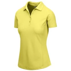 Greg Norman Women's Short Sleeve Protek Micro Pique Polo -Golf Club greg norman womens short sleeve protek micro pique polo sunbright 01 12466.1633463944