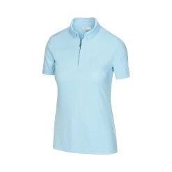 Greg Norman Women's Zip Polo 16 Greg Norman Women's Zip Polo -Golf Club greg norman womens zip polo pure aqua 01 35735.1644418951