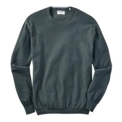 Cotton Cashmere Crew Sweater -Golf Club linksoul cotton cashmere crew sweater sycamore heather 01 08942.1632855242