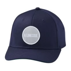 Grey Patch Hat -Golf Club linksoul grey patch hat navy 01 55172.1632943270
