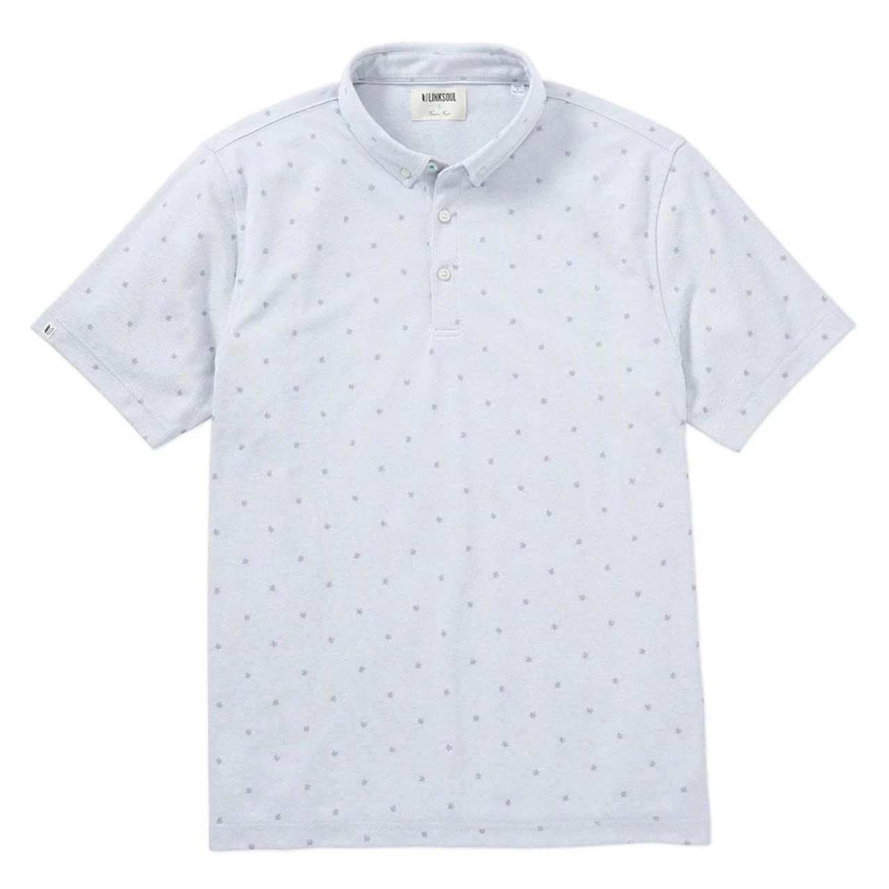 Micro Fern Print Oxford Polo 9 Micro Fern Print Oxford Polo - Image 7