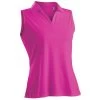Luster Sleeveless Polo 1 Luster Sleeveless Polo -Golf Club nancy lopez luster sleeveless polo hot pink 01 72728.1633466644