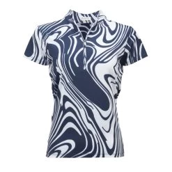 Rush Polo -Golf Club nancy lopez rush polo navy 01 73851.1648052620