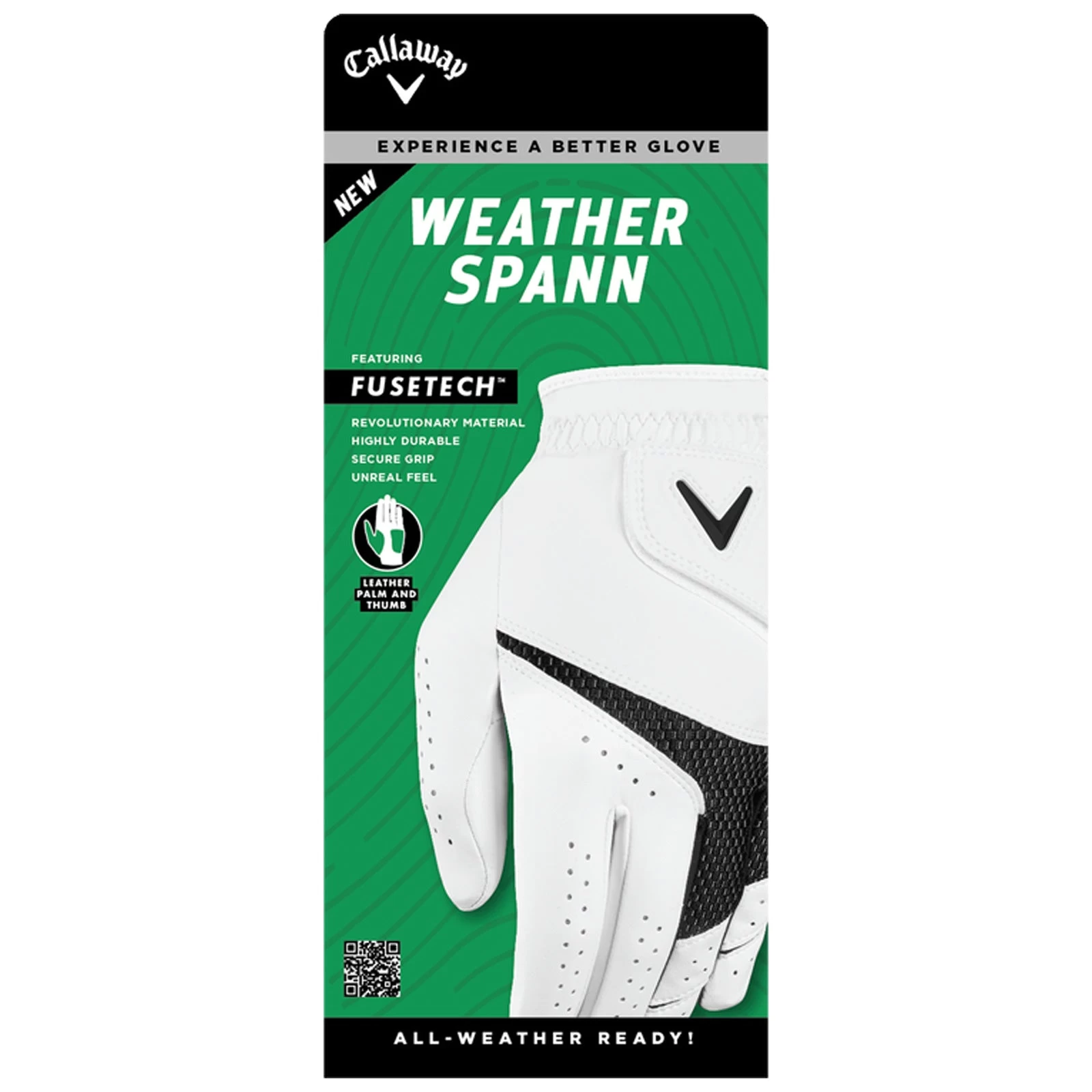 Callaway Mens Weather Spann LEFT Hand Glove (2 Pack) 7 Callaway Mens Weather Spann LEFT Hand Glove (2 Pack) - Image 5