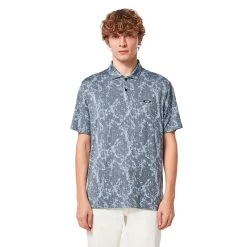 Oakley Marble Jaquard Polo 14 Oakley Marble Jaquard Polo -Golf Club oakley marble jacquard polo stonewash blue 03 46277.1677776191