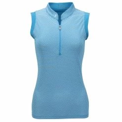 Flex Sleeveless Polo - Plus Size -Golf Club peacock 60395.1633454093