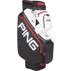 Ping DLX Cart Bag -Golf Club ping dlx cart bag black white scarlet 01 81858.1636750839