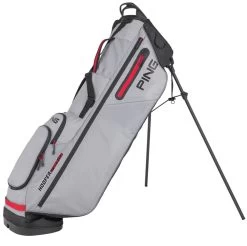 Ping Hoofer Craz-E Lite Stand Bag -Golf Club ping hoofer craz e lite stand bag grey black scarlet 01 55095.1668612869