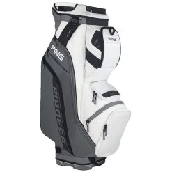 Ping Pioneer Cart Bag -Golf Club ping pioneer cart bag grey white 01 07541.1662670115