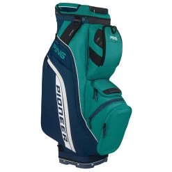 Ping Pioneer Cart Bag -Golf Club ping pioneer cart bag navy teal 01 68792.1662670115