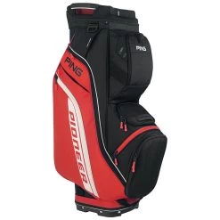 Ping Pioneer Cart Bag -Golf Club ping pioneer cart bag red black 01 71536.1662670115