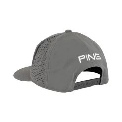 Ping Tour Vented Delta Hat -Golf Club ping tour vented delta hat grey 02 21389.1652363404