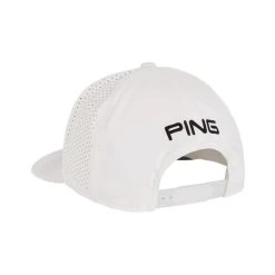 Ping Tour Vented Delta Hat -Golf Club ping tour vented delta hat white 02 36750.1652363404