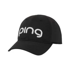 Ping Women's Tour Delta Hat -Golf Club ping womens tour delta hat black white 01 90630.1652367837