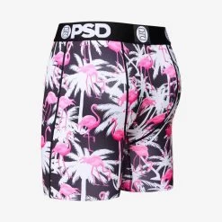 Palms Flamingo Boxer Brief -Golf Club psd palms flamingo boxer brief black 03 35524.1640810194