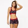 Women's Cherry On Top Sports Bra -Golf Club psd womens cherry on top sports bra black 01 34298.1636747630