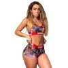 Women's Floral Sports Bra 1 Women's Floral Sports Bra -Golf Club psd womens floral sports bra multi 01 79617.1633032461