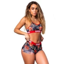 Women's Floral Sports Bra