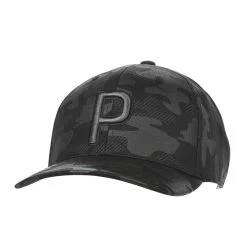 Puma Camo Pattern P Snapback Hat