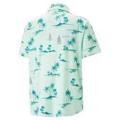 Puma Cloudspun Low Tide Polo -Golf Club puma cloudspun low tide polo minty burst green lagoon 02 63654.1676583061