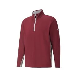 Puma Gamer 1/4 Zip -Golf Club puma gamer 1 4 zip zinfandel high rise 01 96308.1662670150