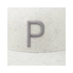 Puma Gust O'Wind P Snapback Hat -Golf Club puma gust o wind p snapback hat white quiet shade 03 09635.1660838278