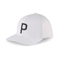 Puma P Hat -Golf Club puma p hat white glow black 01 69985.1678809183