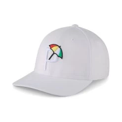 Puma Palmer P Hat 14 Puma Palmer P Hat -Golf Club puma palmer p hat bright white ash gray 01 53457.1678821780