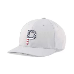Puma Pars & Stripes P Snapback Hat 14 Puma Pars & Stripes P Snapback Hat -Golf Club puma pars and stripes p snapback hat high rise 01 79565.1645027104