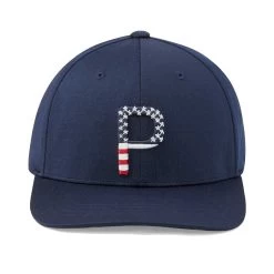 Puma Pars & Stripes P Snapback Hat 11 Puma Pars & Stripes P Snapback Hat -Golf Club puma pars and stripes p snapback hat navy blazer 03 40833.1645027105