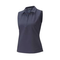 Puma Women's Harding Sleeveless Polo -Golf Club puma womens harding sleeveless polo navy blazer 01 84941.1645122649