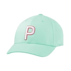 Puma Women's P Hat -Golf Club puma womens p hat soothing sea white 01 99374.1649962427