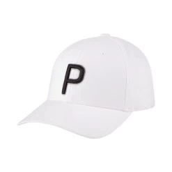 Puma Women's P Hat -Golf Club puma womens p hat white 01 73009.1649962427